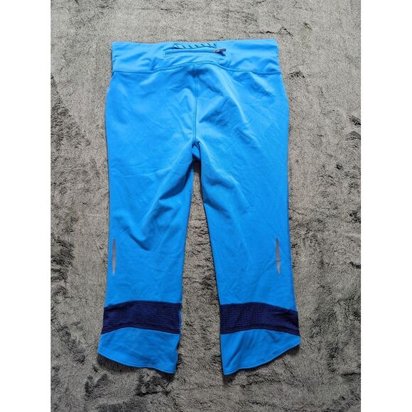Under Armour Yoga Capris Women's Size Medium Blue - Picture 8 of 11